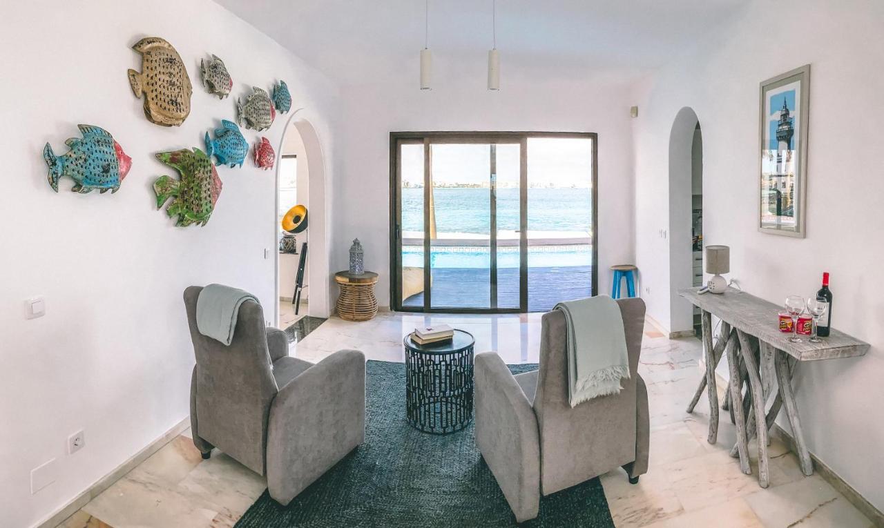 Villa Los Flamencos By Veaco- Beachfront & Pool Corralejo Exterior photo